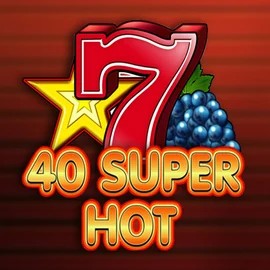 40 Super Hot slot logo by Amusnet Interactive at B7 Casino