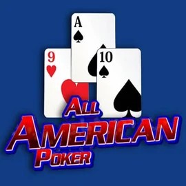 All American Poker slot visual from RTG (Reel Time Gaming) available on b7casinoo.co.nl