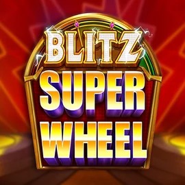 Blitz Super Wheel slot logo by Pragmatic Play at B7 Casino