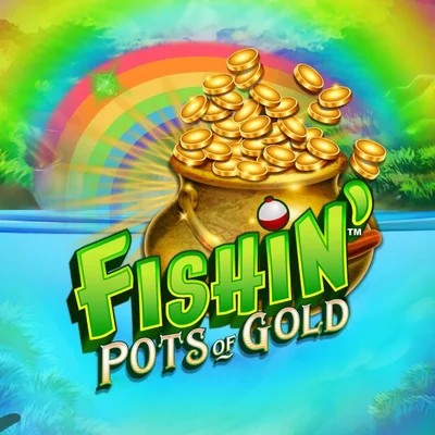 Fishin Pots Of Gold logo – Slots by Gameburger Studios at B7 Casino